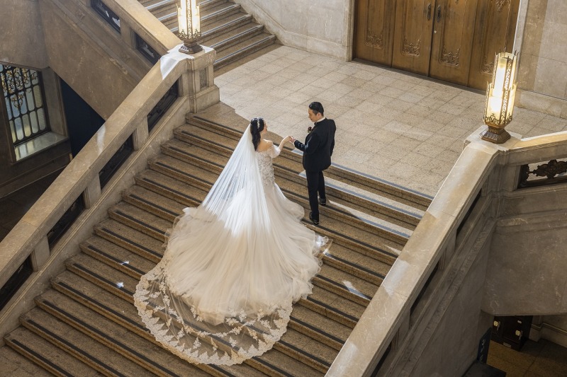 王道ロケーションで王子と姫のように…♡国立博物館と東京駅で前撮りフォト!