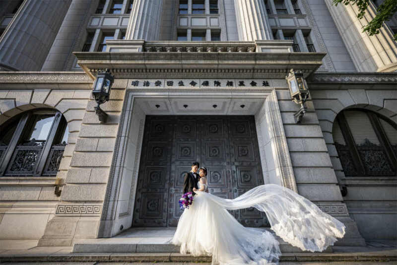 東京駅周辺や東京タワー!前撮りで都内ロケーションを満喫できるプラン♪
