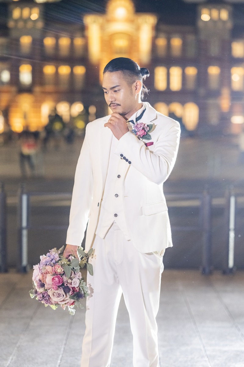 ご新郎様のソロショット☆