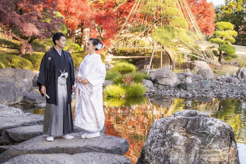 見つめ合いショット