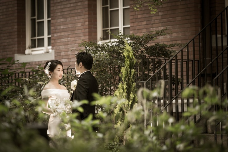 見つめあう二人♡