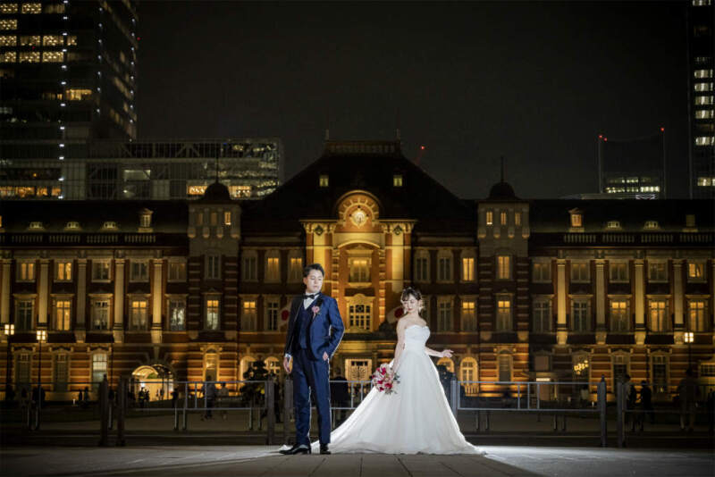 東京駅で王道センターショット☆