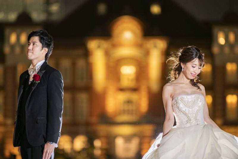 お二人と東京駅☆