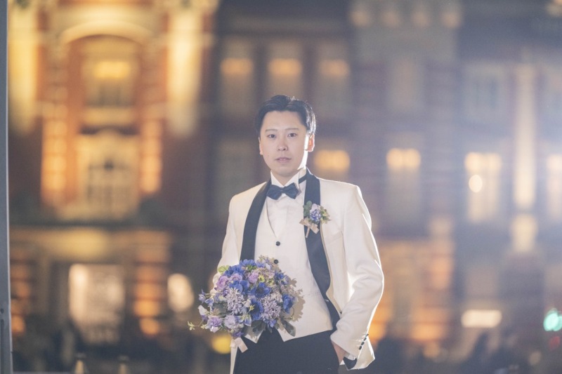 ご新郎様ソロショット