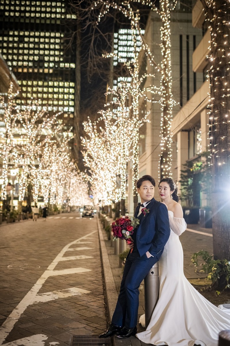 イルミネーションは映画のように