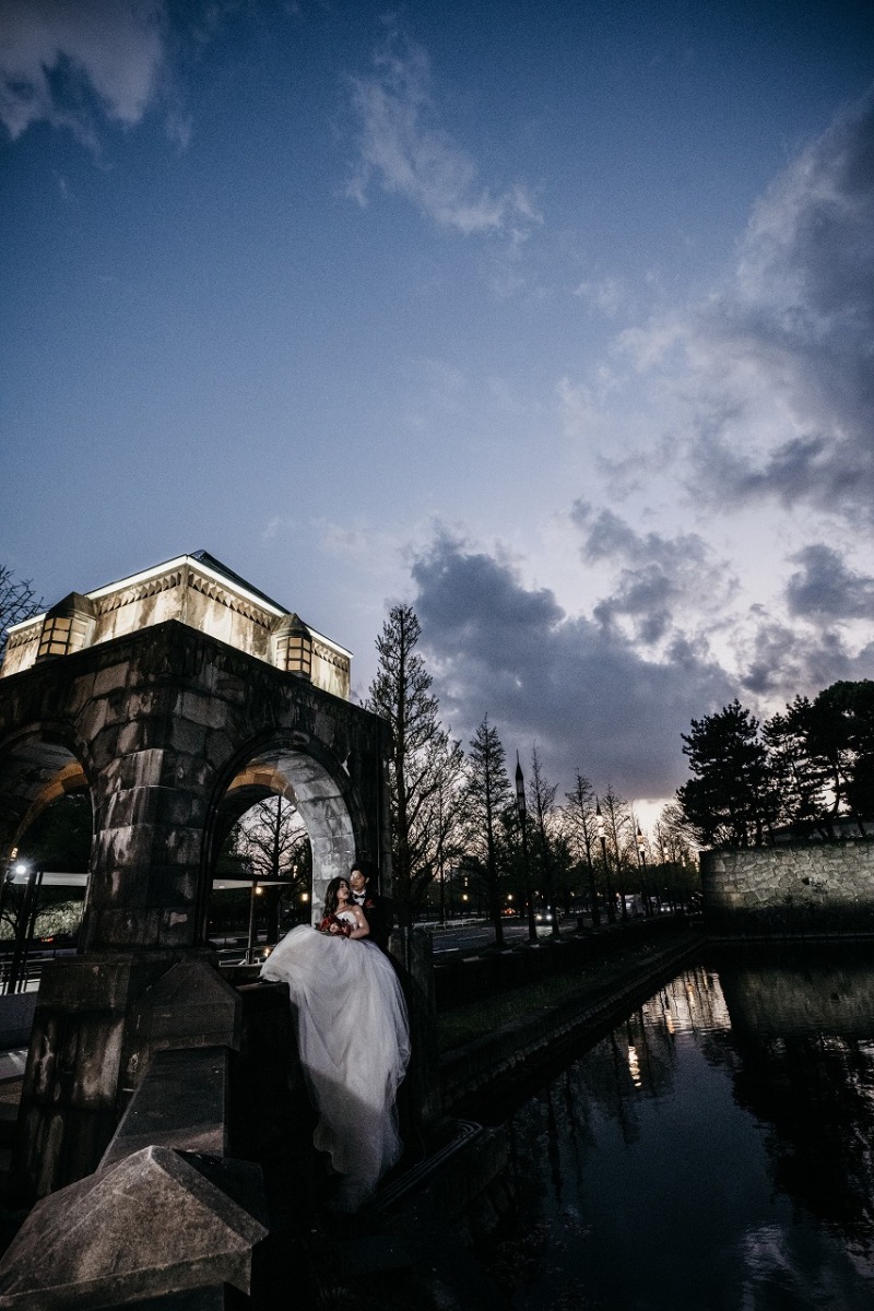 ドレスを垂らして☆