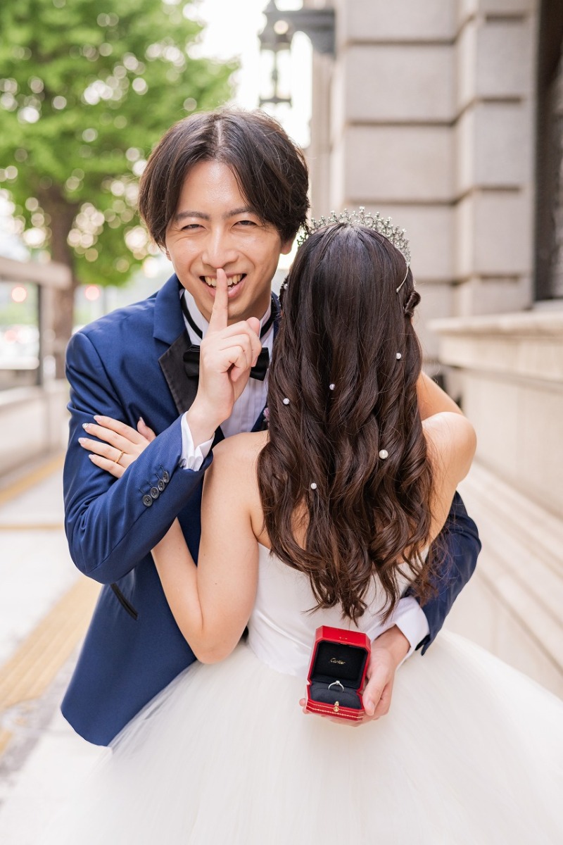 幸せを隠しきれなくて