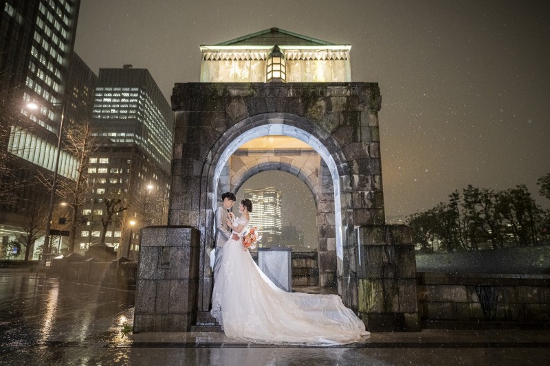 和田倉門で向かい合う一枚を