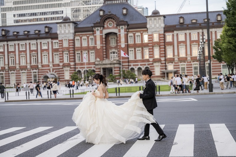東京駅でお昼のお散歩♡