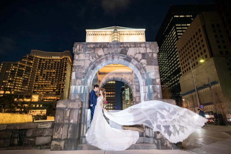 華麗なベールショット！