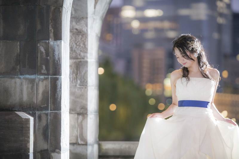 お昼間の撮影の後は…☆