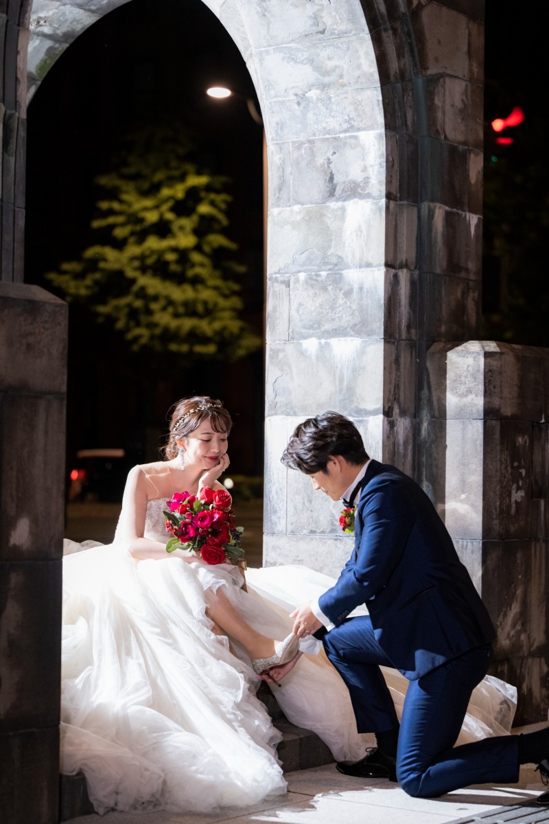 和田倉門でシンデレラショット♡