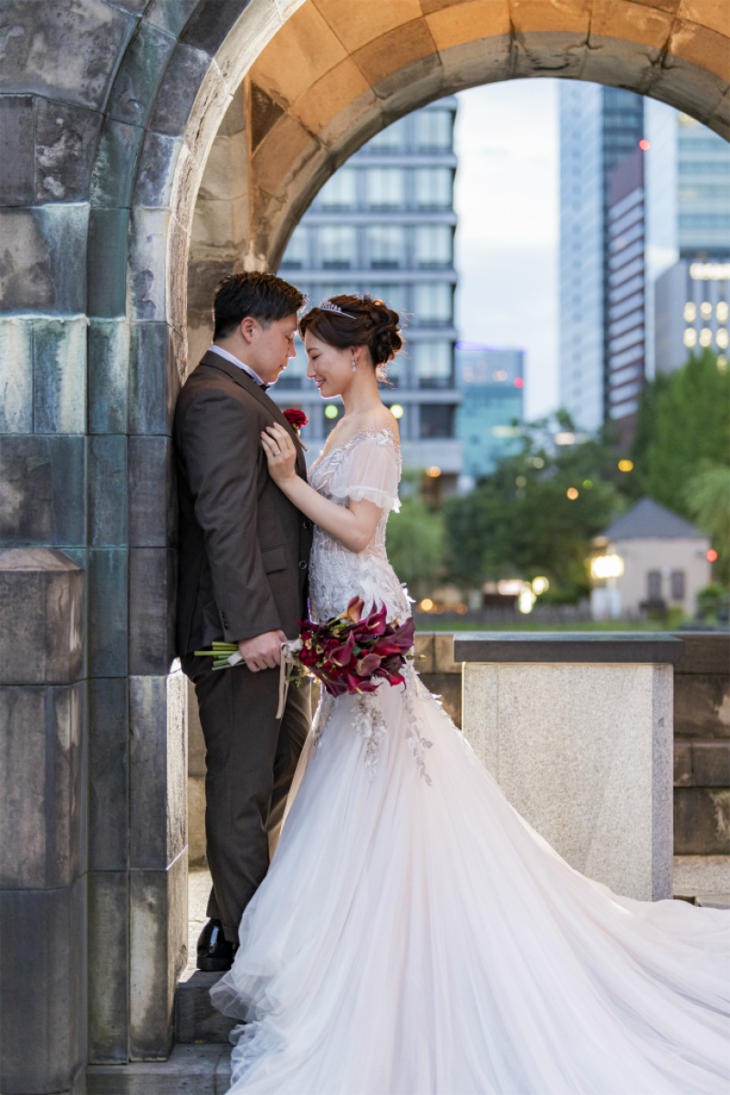 和田倉門で撮影スタート!