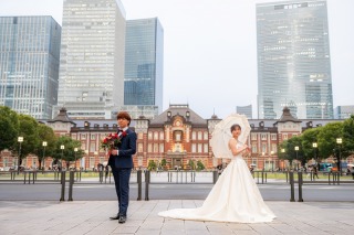 【フォト＆ムービープラン】丸の内を巡るおふたりの時間を写真と映像に