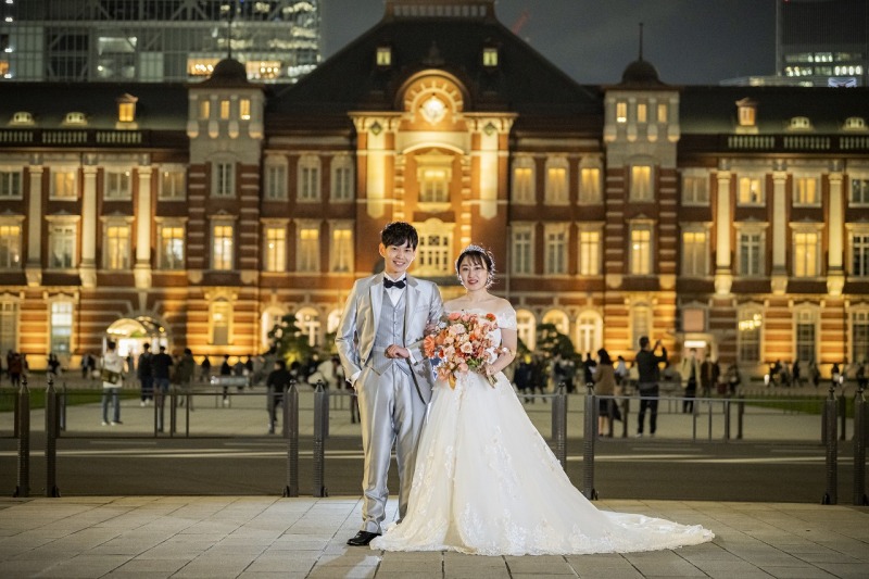 東京駅で王道センターショット☆