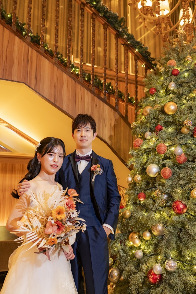季節の彩りを感じるラウンジフォト