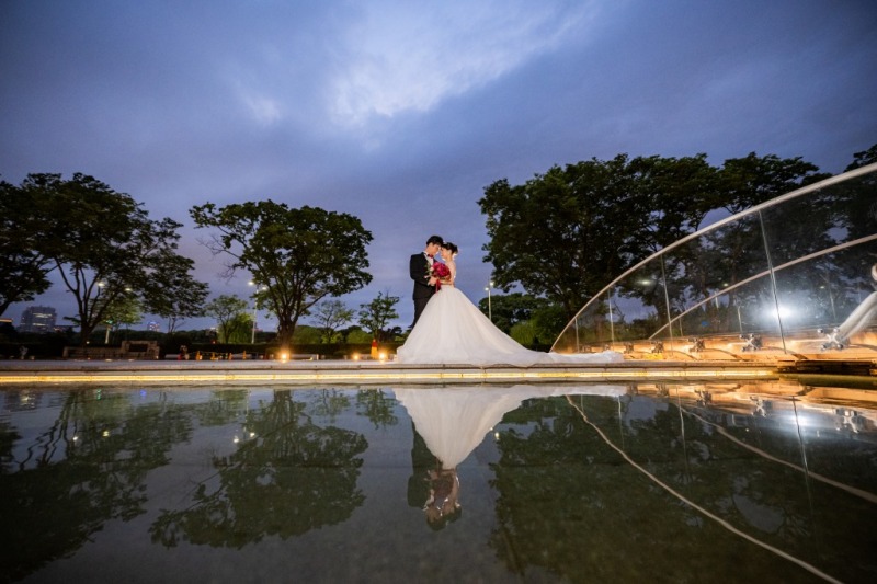グラデーションのお空