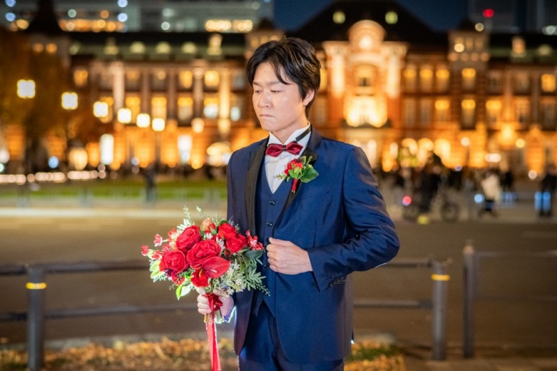 ご新郎様のソロショット