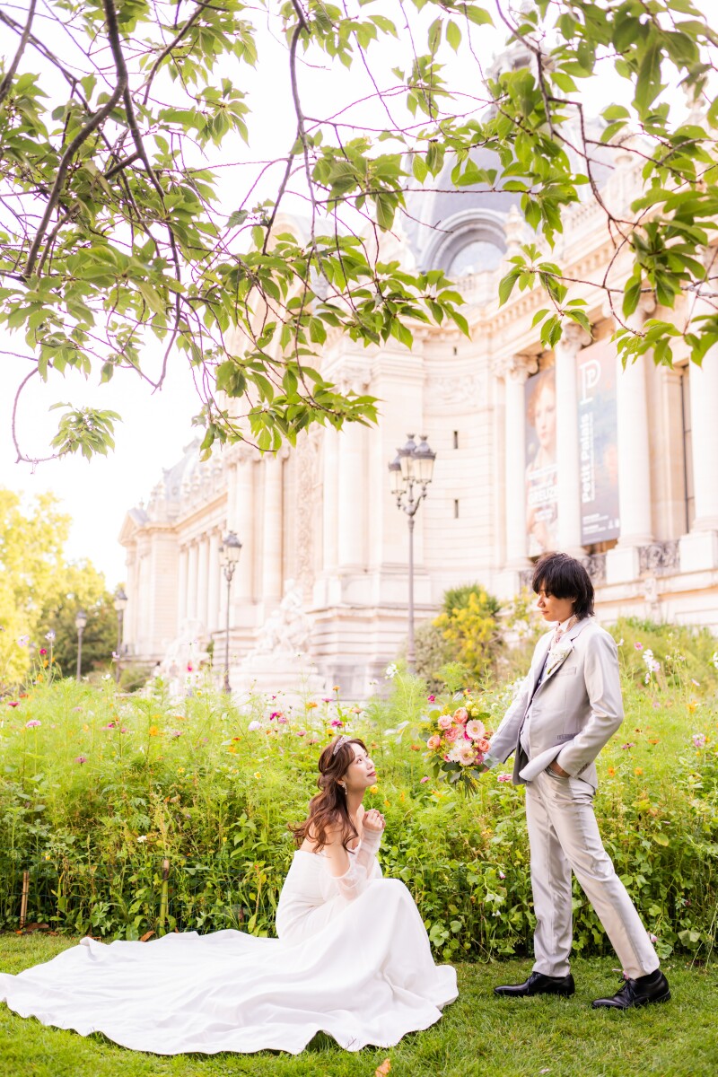 緑との撮影も叶います♪