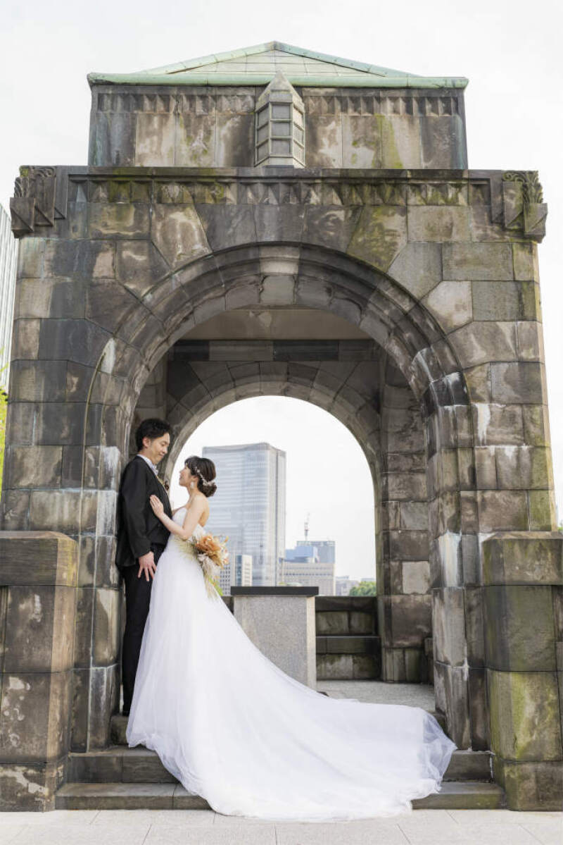 見つめ合いショット