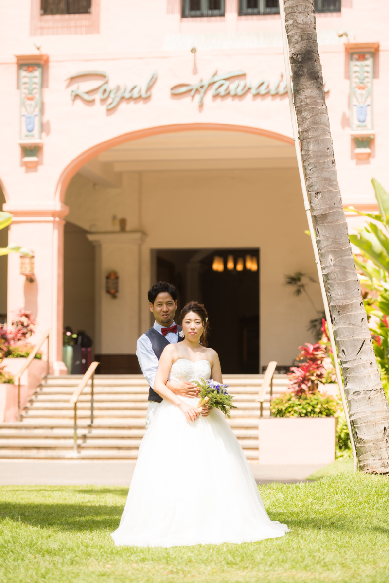 ホテル外観とのショット☆