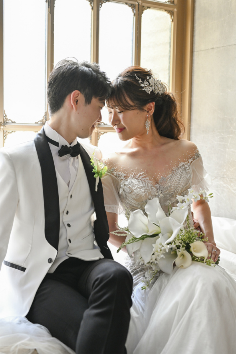 おでここつんショット