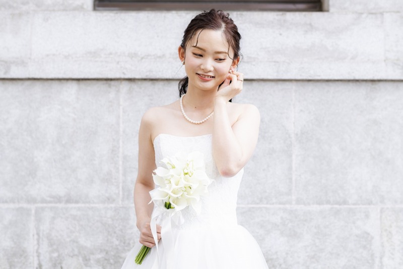 ご新婦様のソロショット！