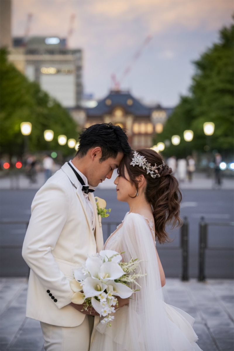 おでここつんショット