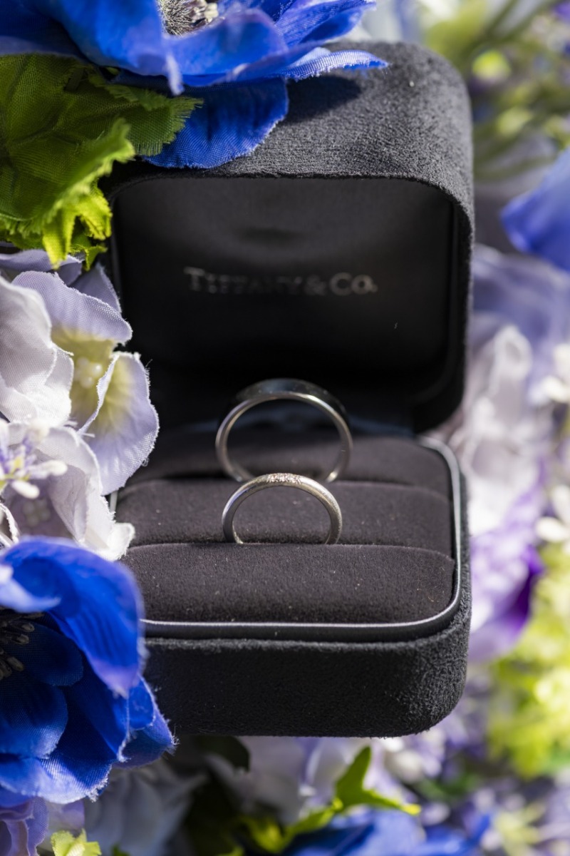 ブーケと一緒にお小物ショット