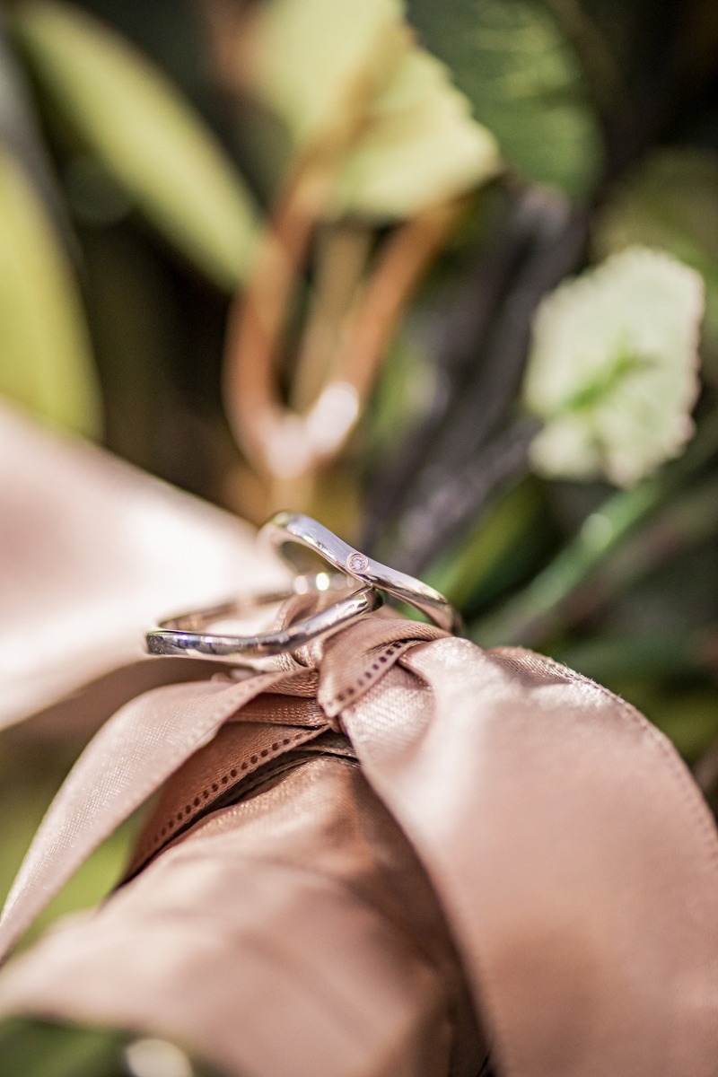 お小物ショットも華やかに