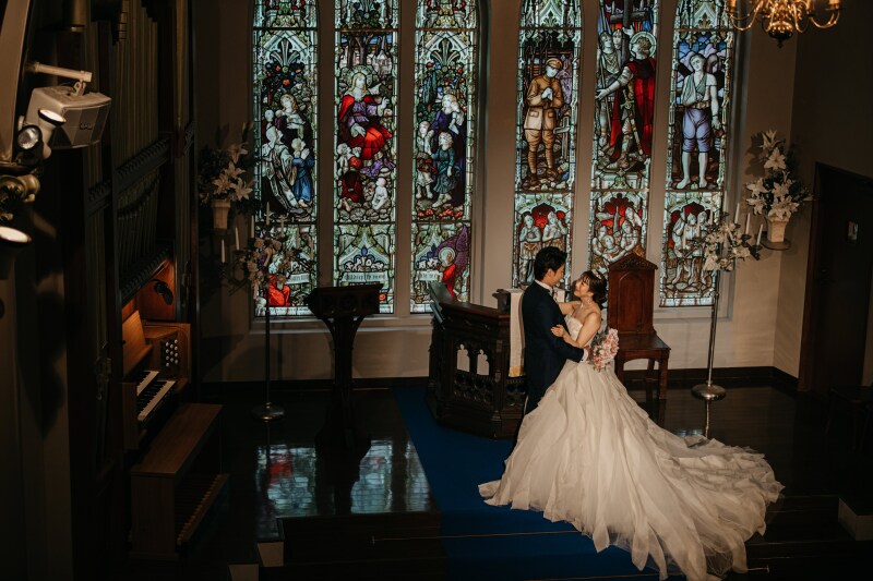 チャペルにて...♡