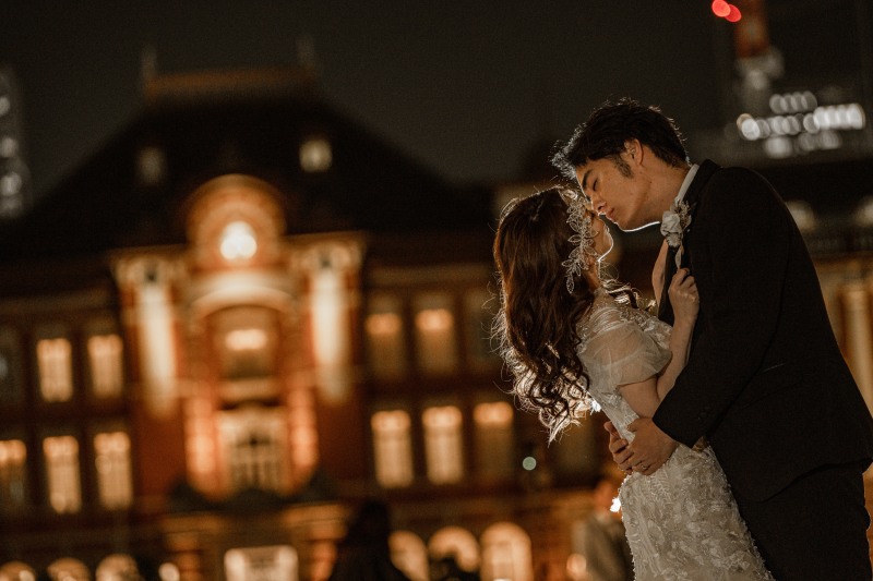 東京駅の目の前で☆