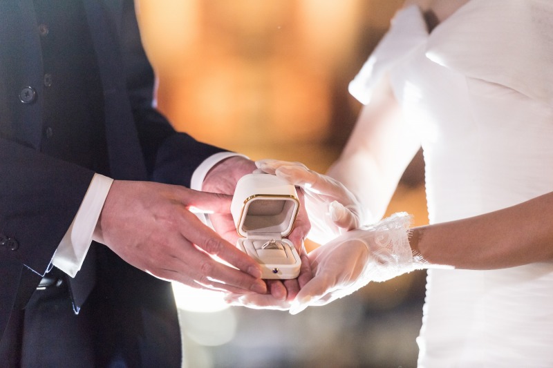 指輪ショット♡