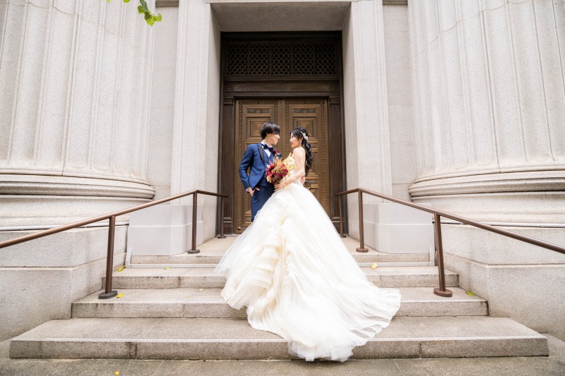 安田生命ビルで階段ショット！