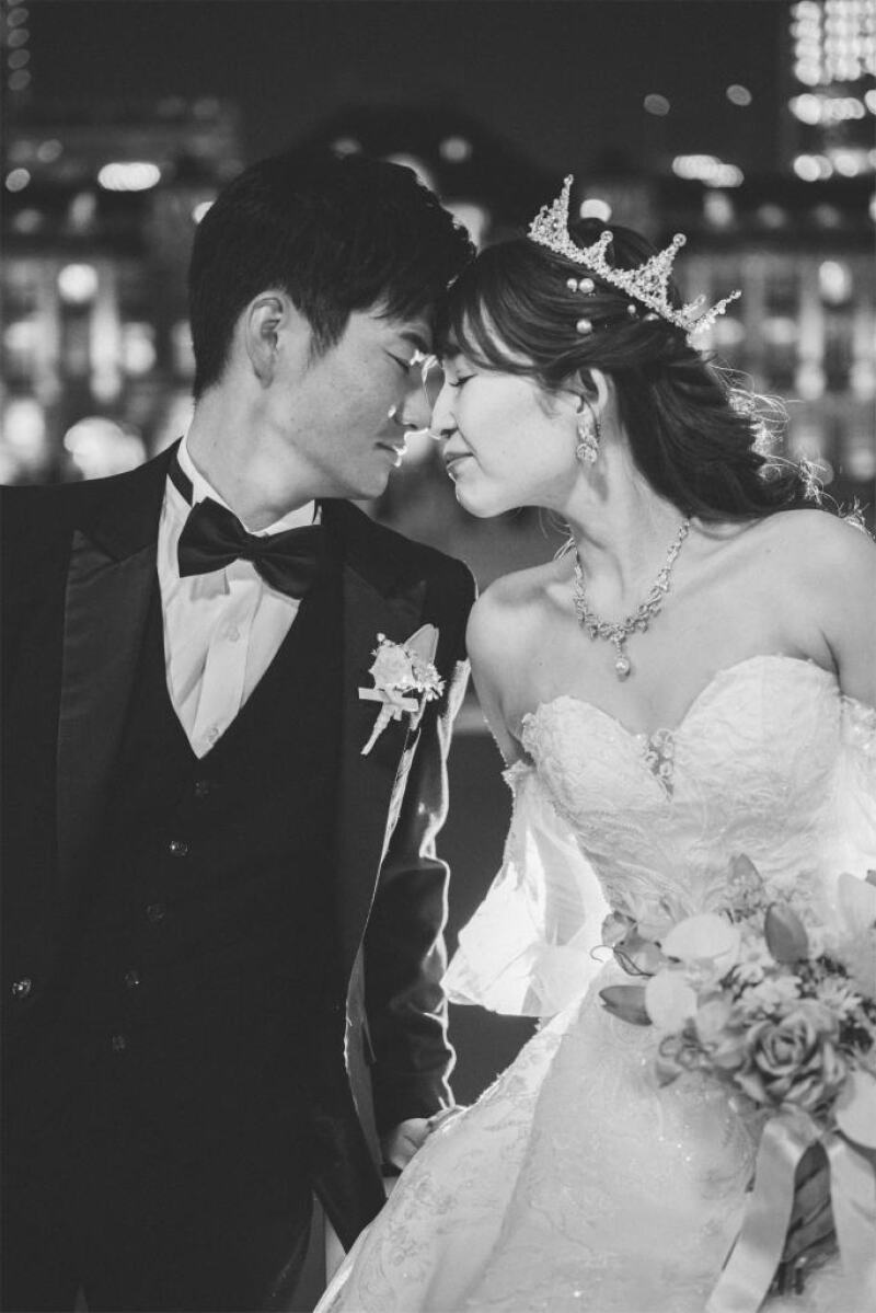 おでここつんショット