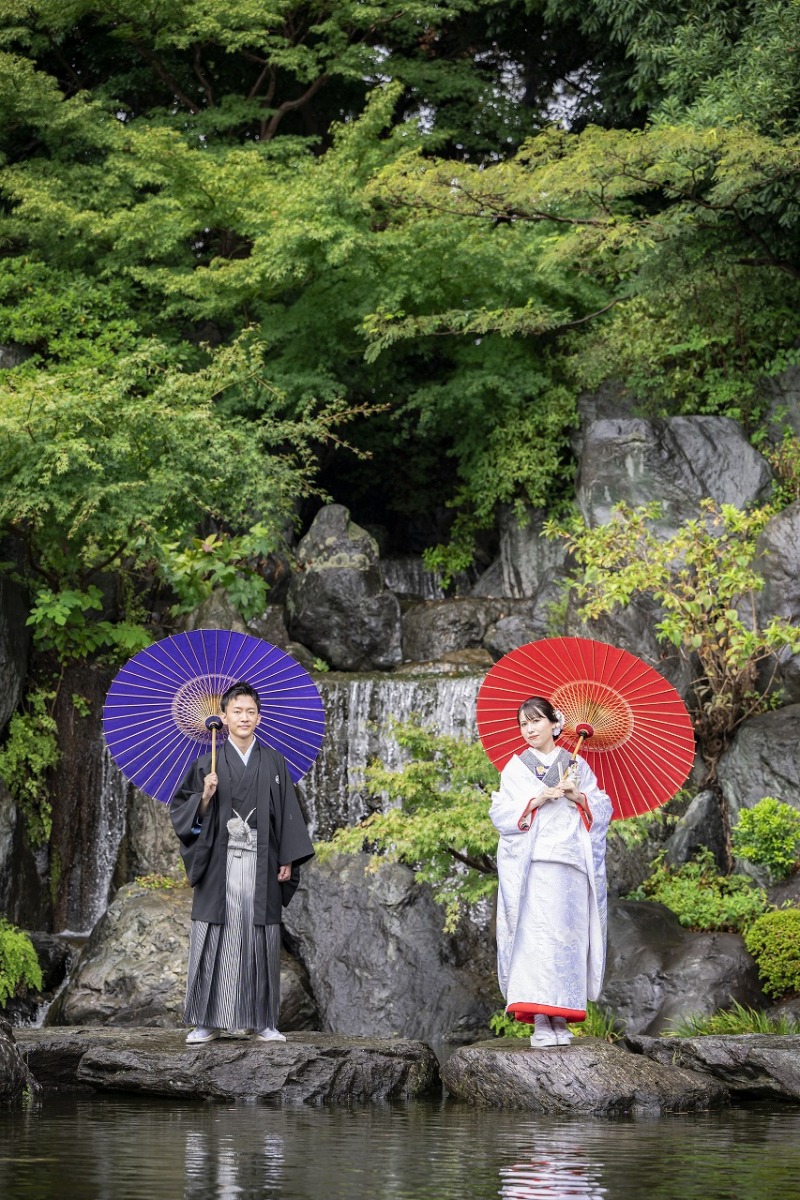 水辺で風雅な一枚を