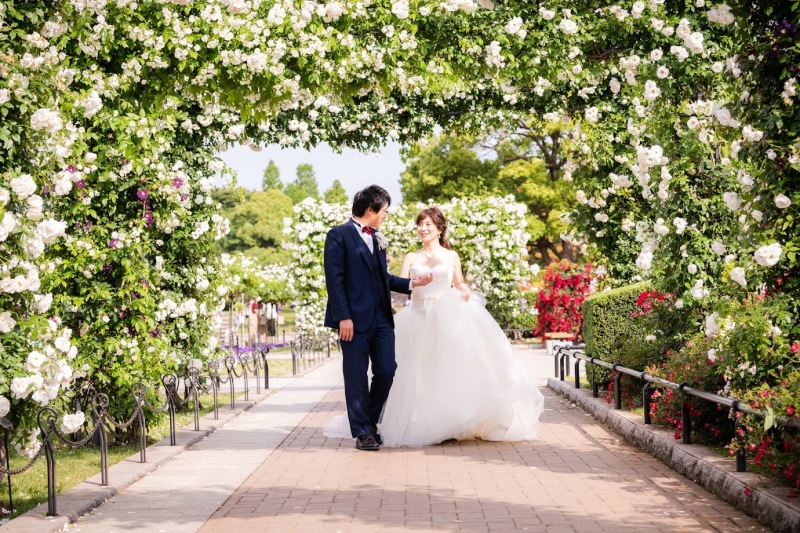 バラのトンネル☆