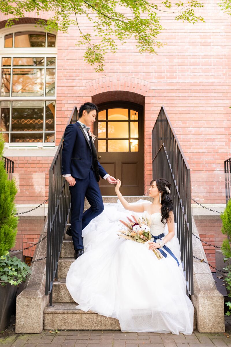 三菱一号館の階段ショット♡