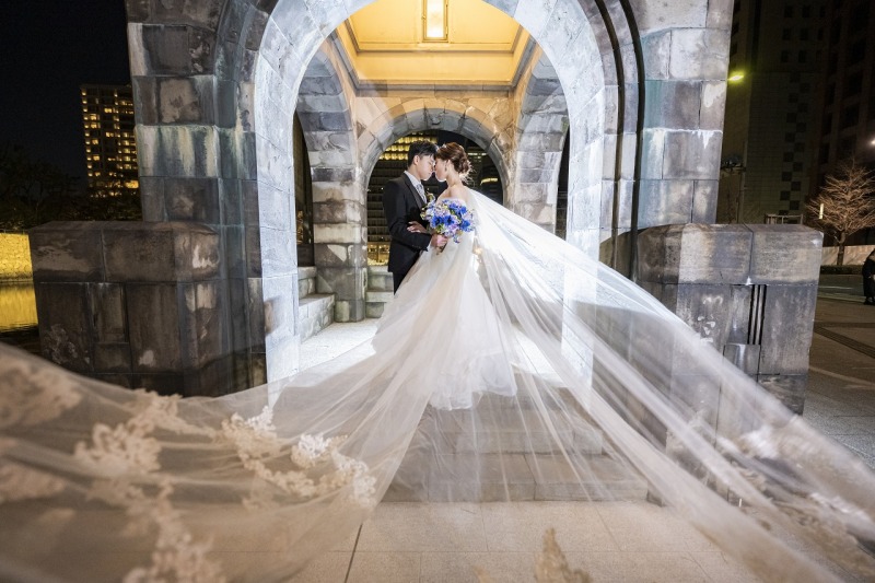 和田倉門でベールショット☆