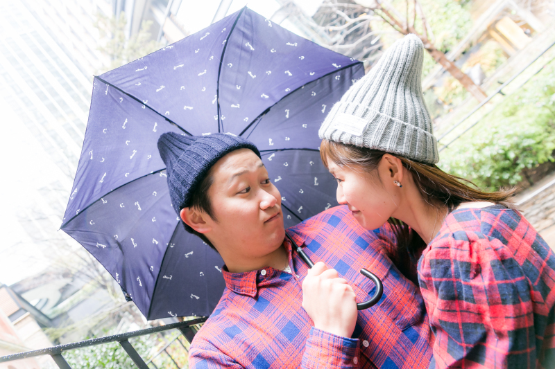 雨でも可愛い♡を。