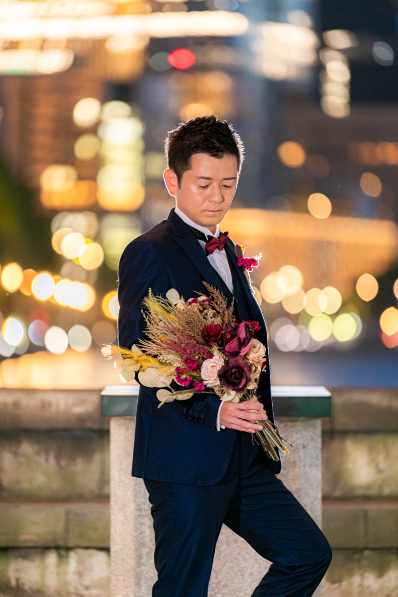 ご新郎様ソロショット