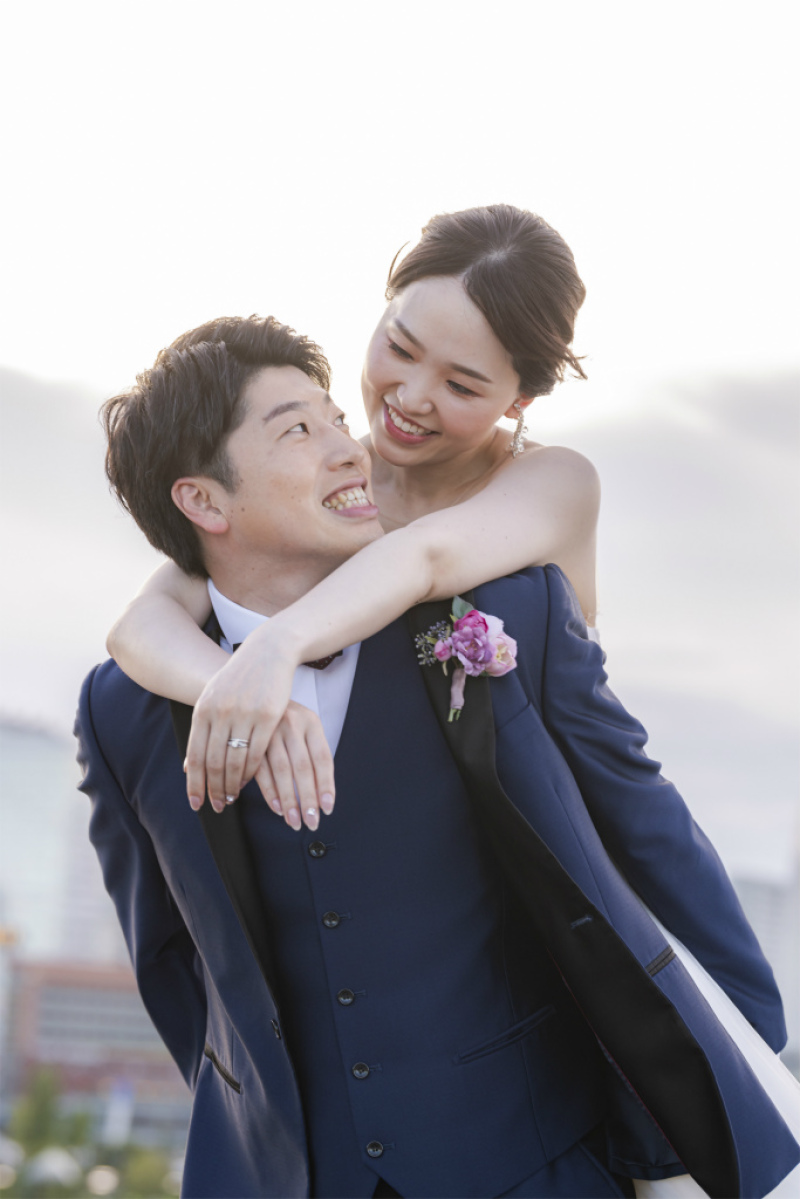 おんぶショット