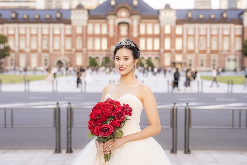 花嫁の気品を纏って