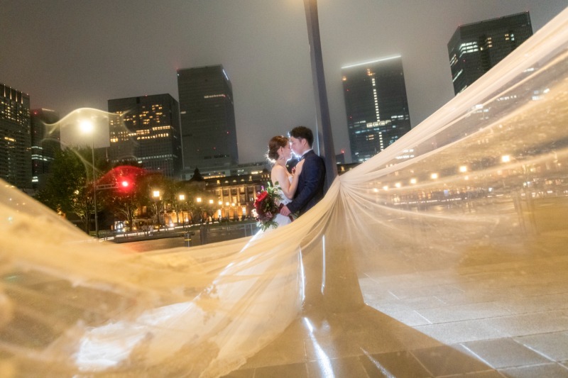 広がるベールショット♪