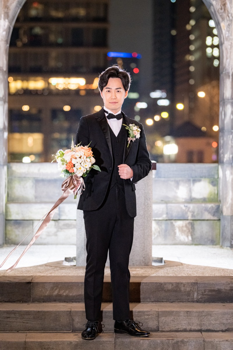 ご新郎様ソロショット