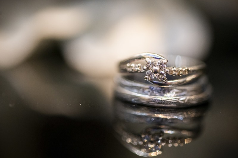 指輪ショット☆