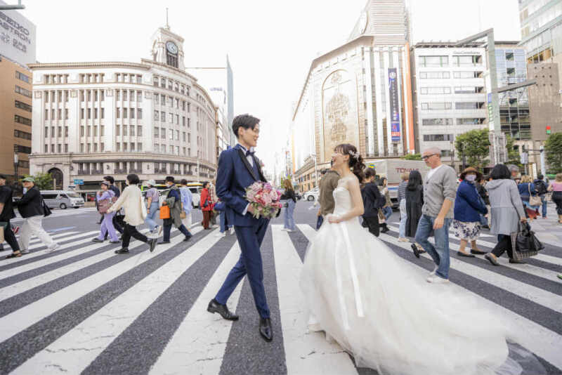 横断歩道ショット
