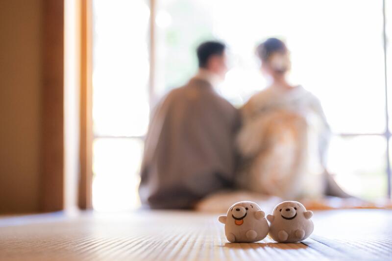 お着物でもお小物と一緒に