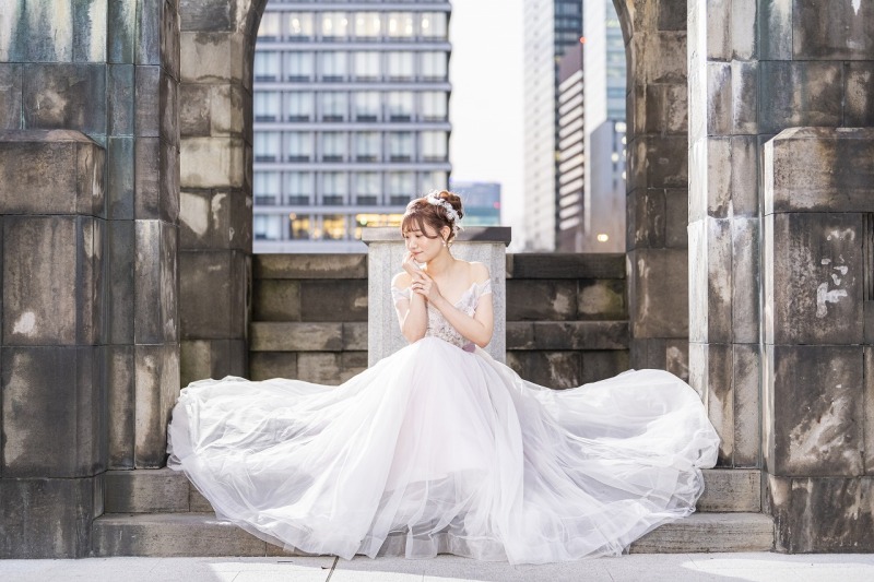 ご新婦様のソロショット♡