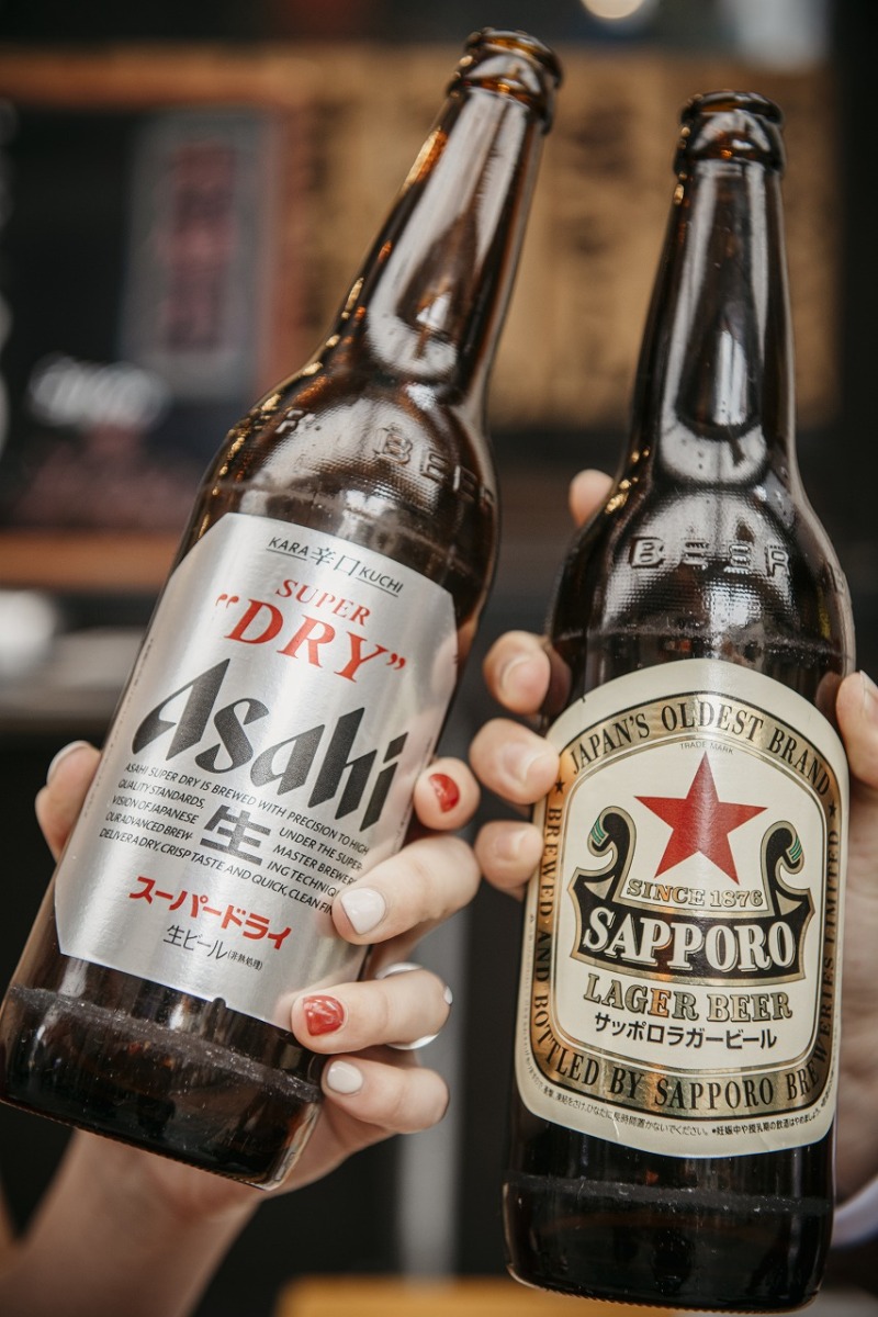 ビールで乾杯！
